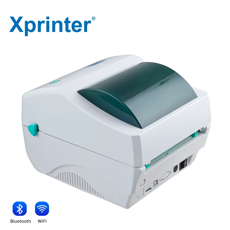 Custom 203 Dpi Direct Thermal Barcode Printer Shipping Label Printer 4x6 Bluetooth Thermal Sticker Printer Xprinter XP-450B