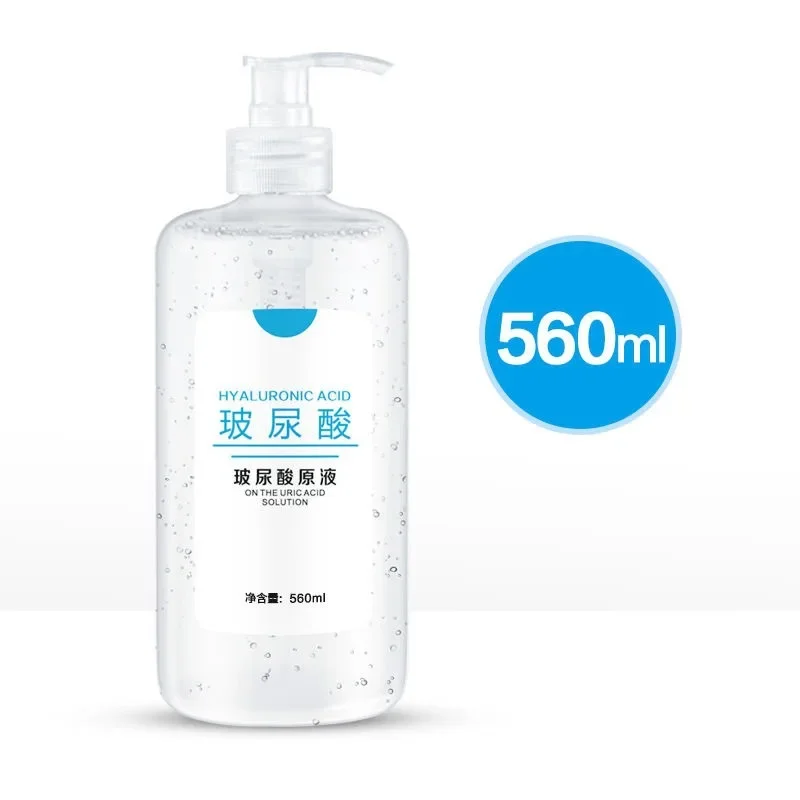 560ml Hyaluronic Acid Original Liquid Moisturizing essence Shrinks Pores Softens Skin essence Water Skin Care Product