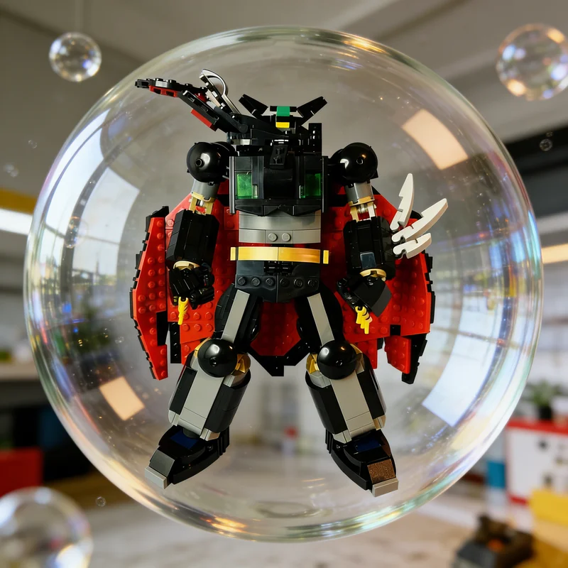 

682pcs MOC MF Black Getter Model Building Blocks Assemble Construction Christmas Gift DIY Creative Toy Idea Education Brick