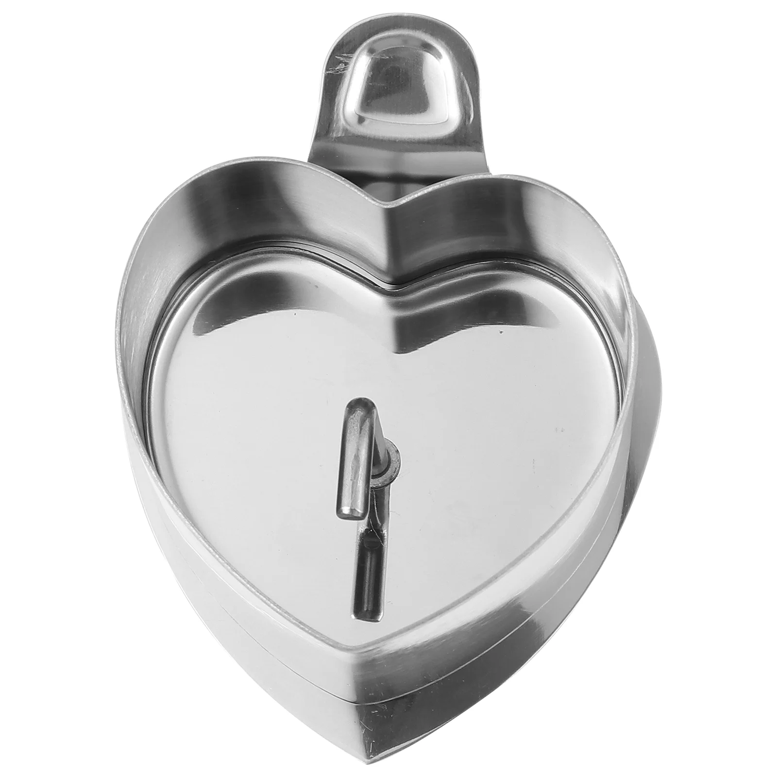 Stampo per alimenti triangolare con spingitore, palline di riso, biscotti, sushi in metallo, stampi per torte per bambini