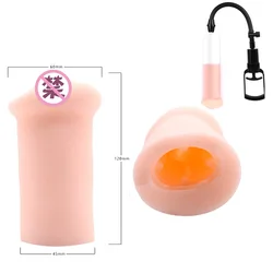 Accessories Vacuum Cylinder for Penis Pump Enlarger Cock Ring Sealed Sleeve Cover Glans Protector Replacement Dick Extender Men