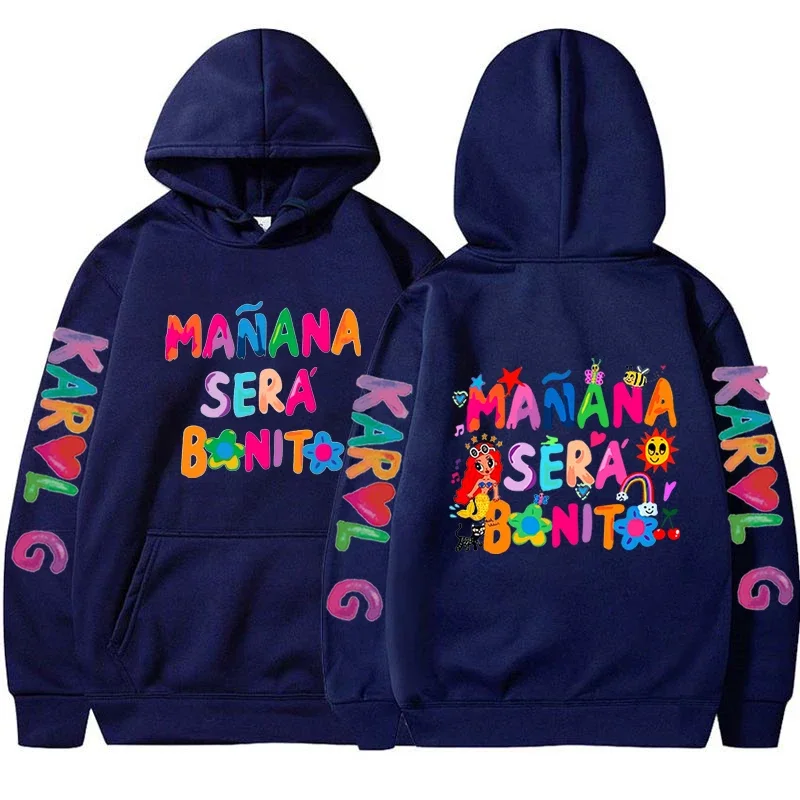 Limited Edition Manana Sera Bonito Hoodie, Fashion Harajuku Hip-Hop Oversized Sweatshirt, Unisex Karol Gg Fan Gift, Streetwear