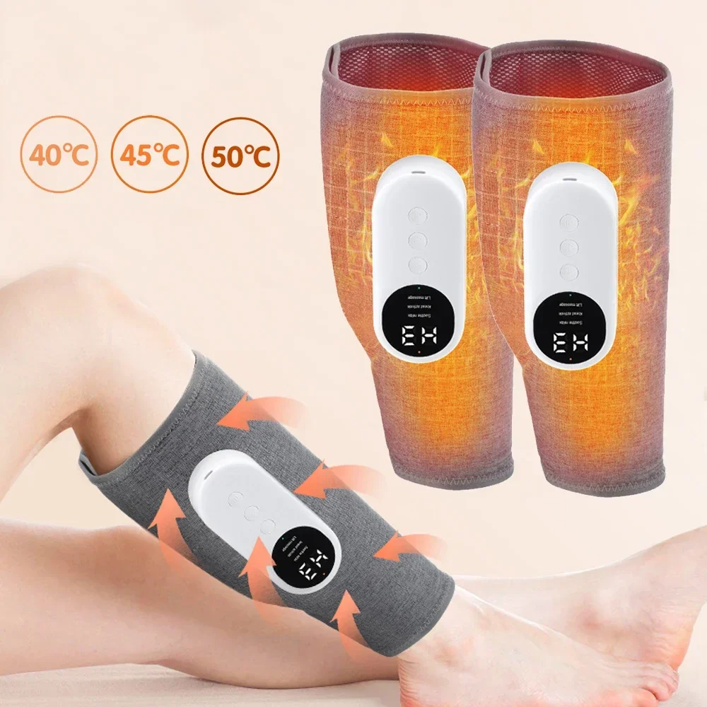 

Electric Leg Massager with Heat 3 Modes Air Pressure Calf Massager Household Airbag Massage Relaxation Muscle Blood Circulation