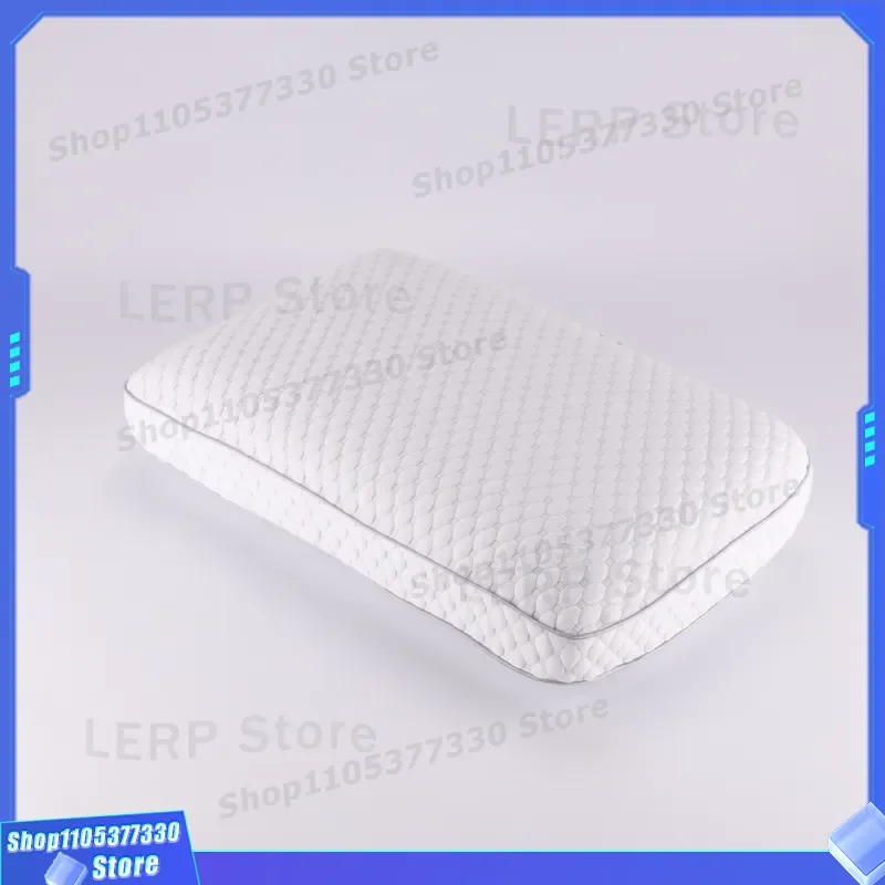 Customizable Modern Ergonomic Memory Foam Pillow with Knitted Cover Orthopedic Cooling Antibacterial Waterproof Design for