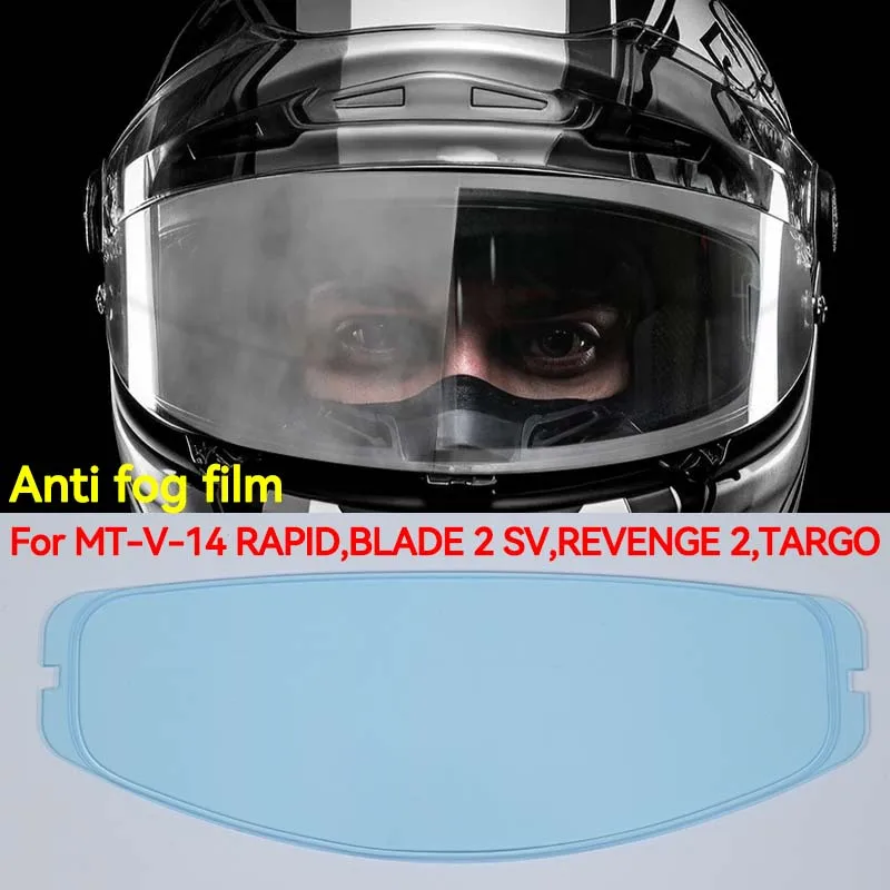 MT-V-14 Helmet Shield Anti fog film for MT Motorcycle Helmet for Model RAPID,RAPID PRO,BLADE 2 SV,REVENGE 2,TARGO Helmet Shield