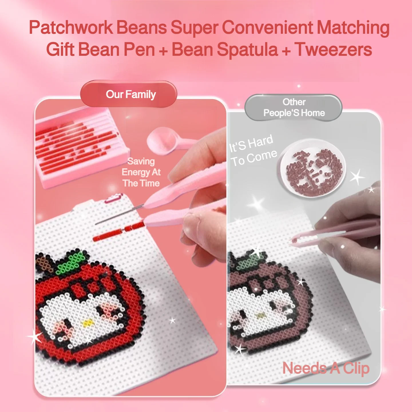 مجموعة كاملة من أدوات Pixel Beads DIY Craft Kit، لعبة Mard ثلاثية الأبعاد للأطفال، ألغاز تعليمية للدماغ، إصدار فاخر #3