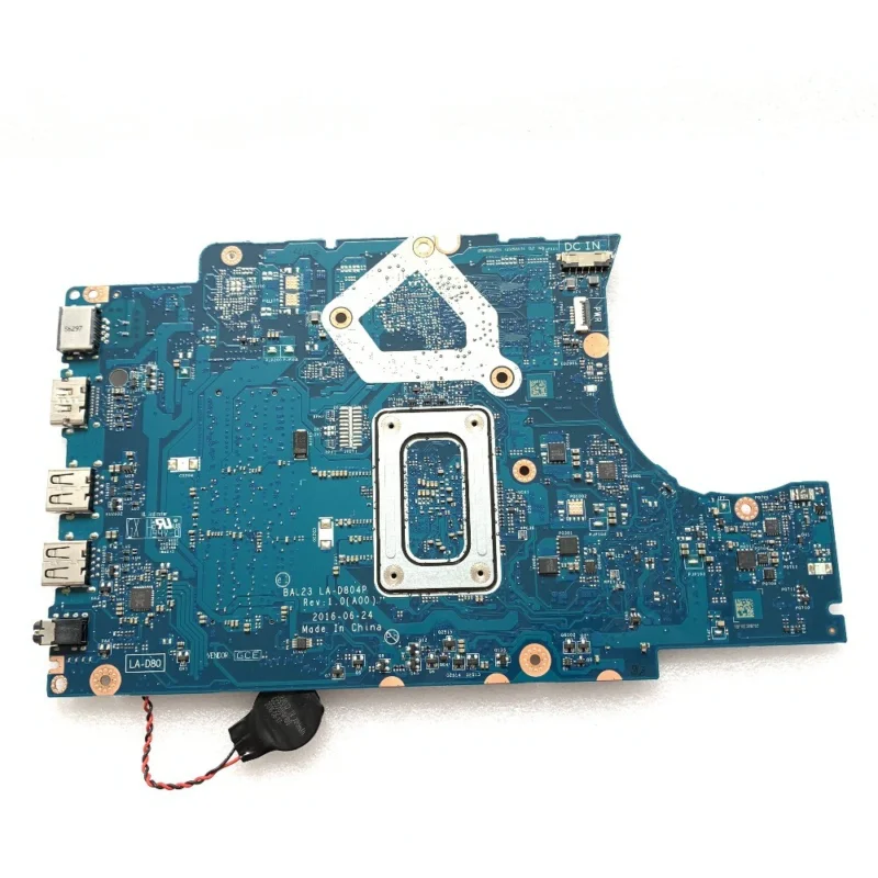 Para Dell Inspiron 5565 LA-D804P 0KF2J6 KF2J6 placa base probada OK