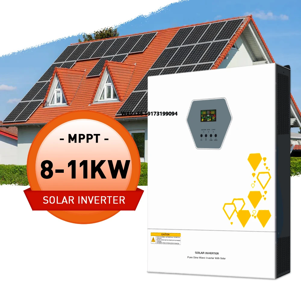 

8Kw solar hybrid inverter single-phase 8kw 10kw 11kw intelligent hybrid solar inverter AC solar panel with inverter