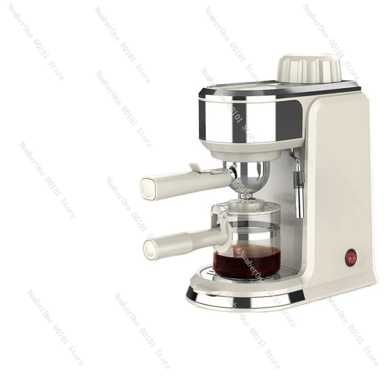 

Полностью полуавтоматическая интегрированная кофемашина, бытовая маленькая кофемашина для эспрессо, капельная пара из молочной пены для новичков