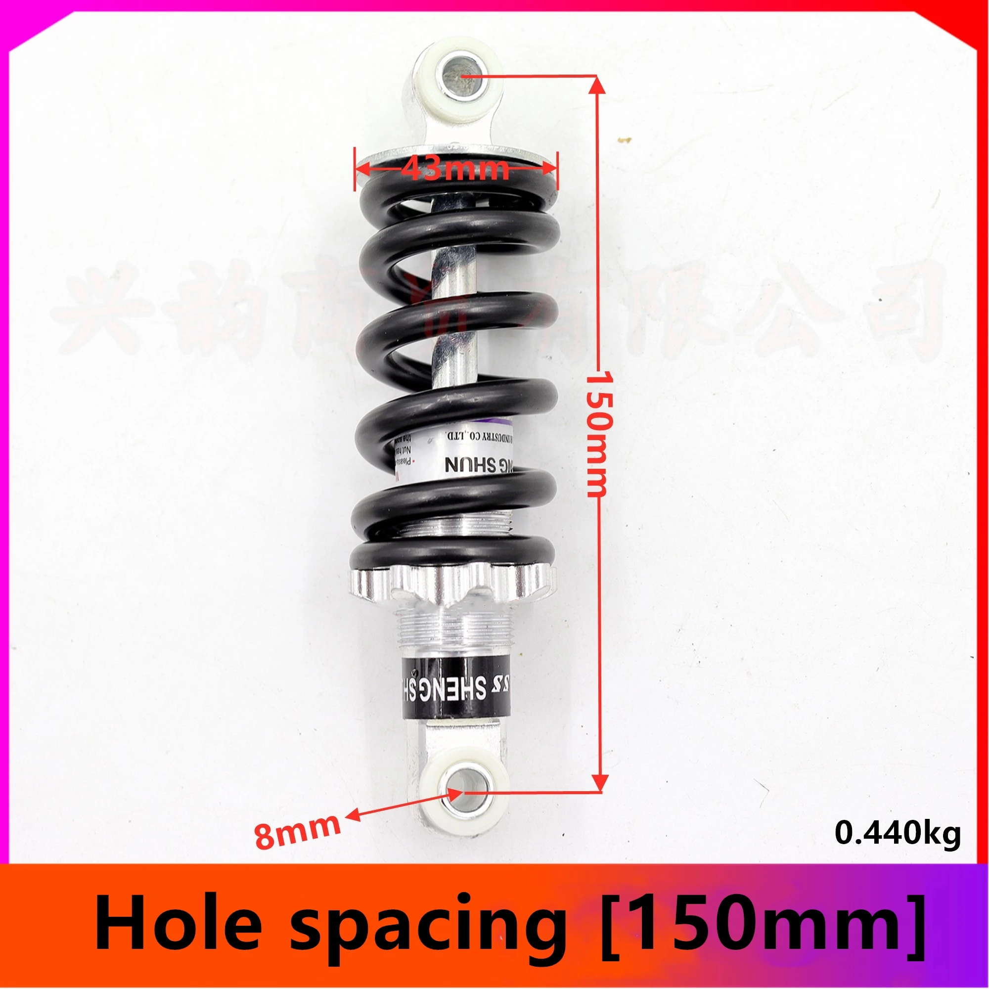 Fietsveer Schokdemper 150/125/100Mm 500/600/750/1200Lb Wieldemper Fiets Fiets Mtb Dh Achter Fietsonderdelen