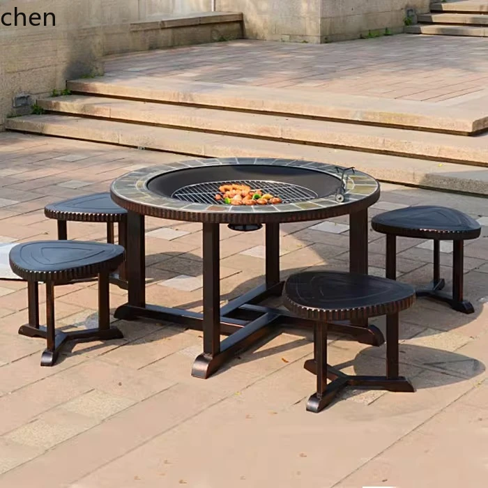 Yxy Bbq Grill Table… - image