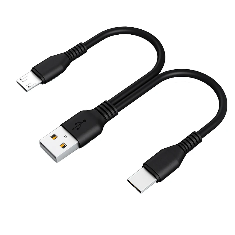 

1PCS 2 in 1 USB Type C Micro USB C Cable Mobile Phone Fast Charging Cable For Huaiwei Samgsung Xiaomi Type C Charge Cord Wire