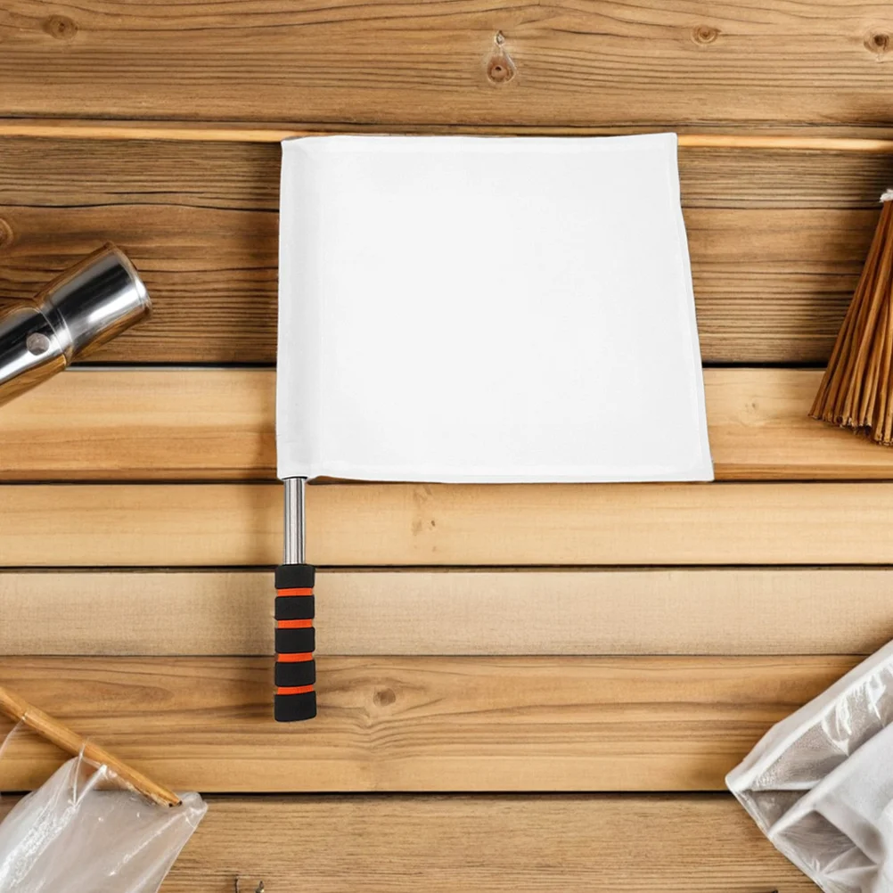 Banderas de mano de jinete, duraderas, ligeras, para entrenamiento de atletismo, patrones estándar portátiles de alta visibilidad, 6 uds.