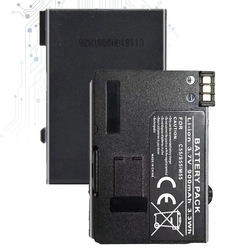 C55 M55 S55  900mAh Battery for Siemens A52/A55/A57/A60/A62/A65/A70/C55/GIGASET SL1/SL56/SL100/SL565/M55/S55 (EBA-510)