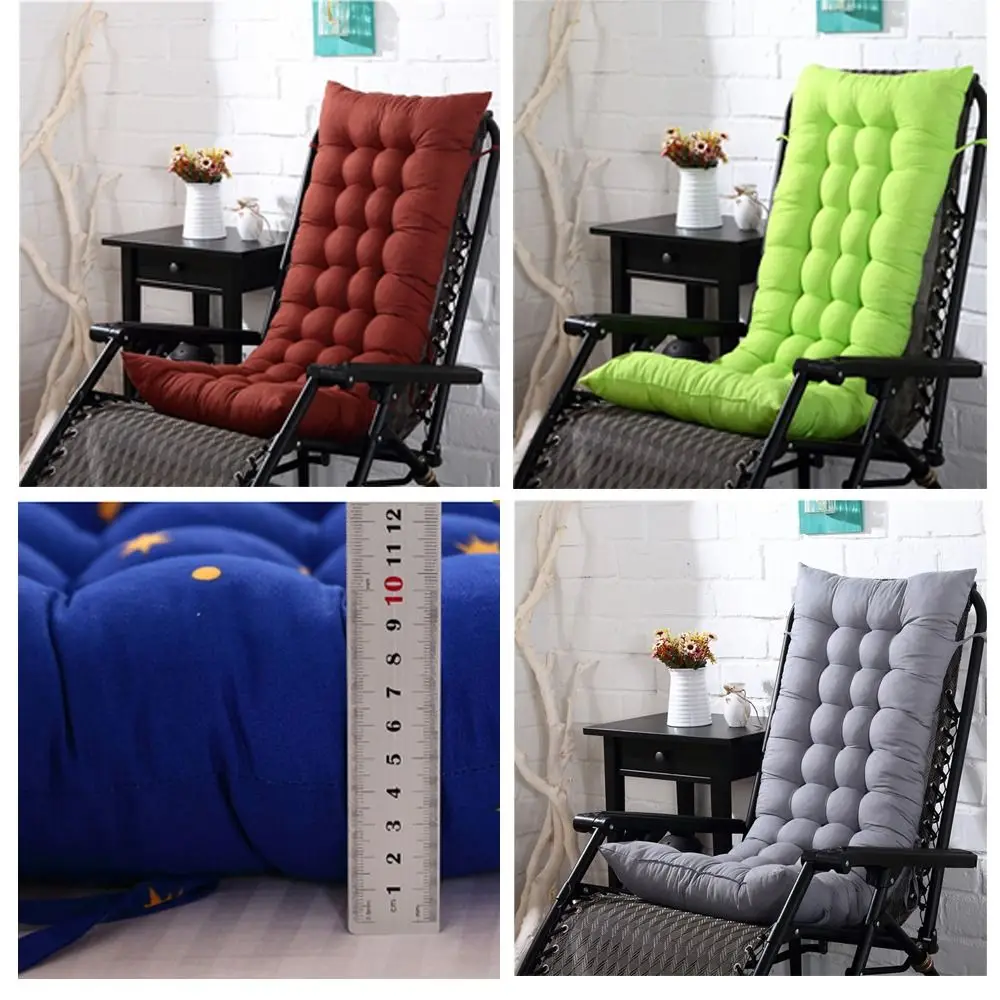 Bench Mat Thick Rocking Chair Cushion Multi-Seater Back Cushion Recliner Cushion Long Bench Mat Garden