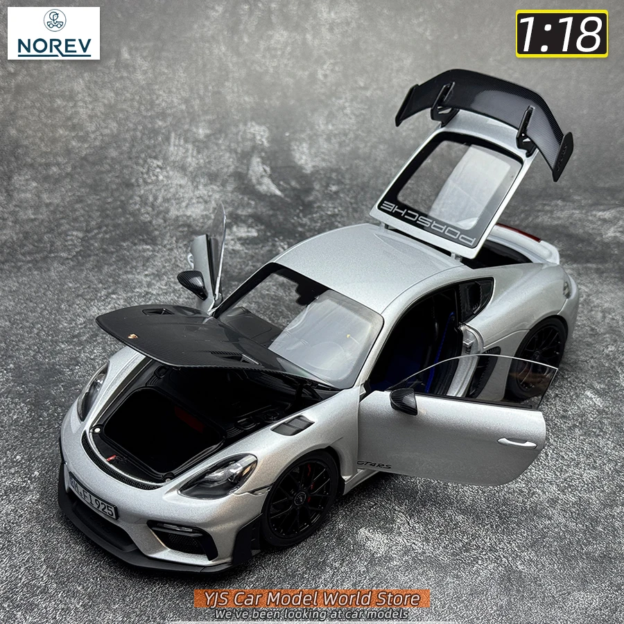 Norev 1/18 2023ポルシェ ケイマン GT4 RSモデルミニカー NOREV 1/18 スケール新 2023 ポルシェケイマン GT4 RS メタルダイ