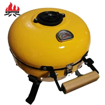 Kimstone  New Design  12 Inch Barbecue Smoker  Kamado  Grill for Outdoor Cooking
