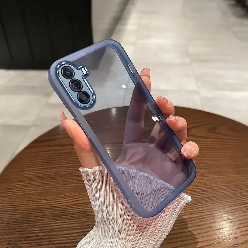 حافظة لهاتف هواوي نوفا Y71 Y70 حافظة لهاتف هواوي نوفا Y70 بلس Y 70 Y 71 غطاء خلفي شفاف لحماية الكاميرا