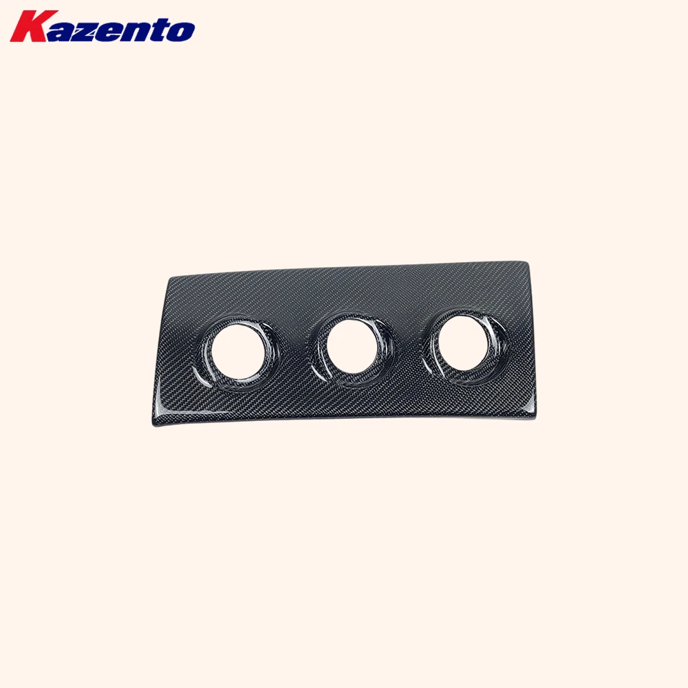 For 1993-1998 Supra MK4 JZA80 KZ Style Carbon Glove Box Triple Gauge Pod(52mm) RHD