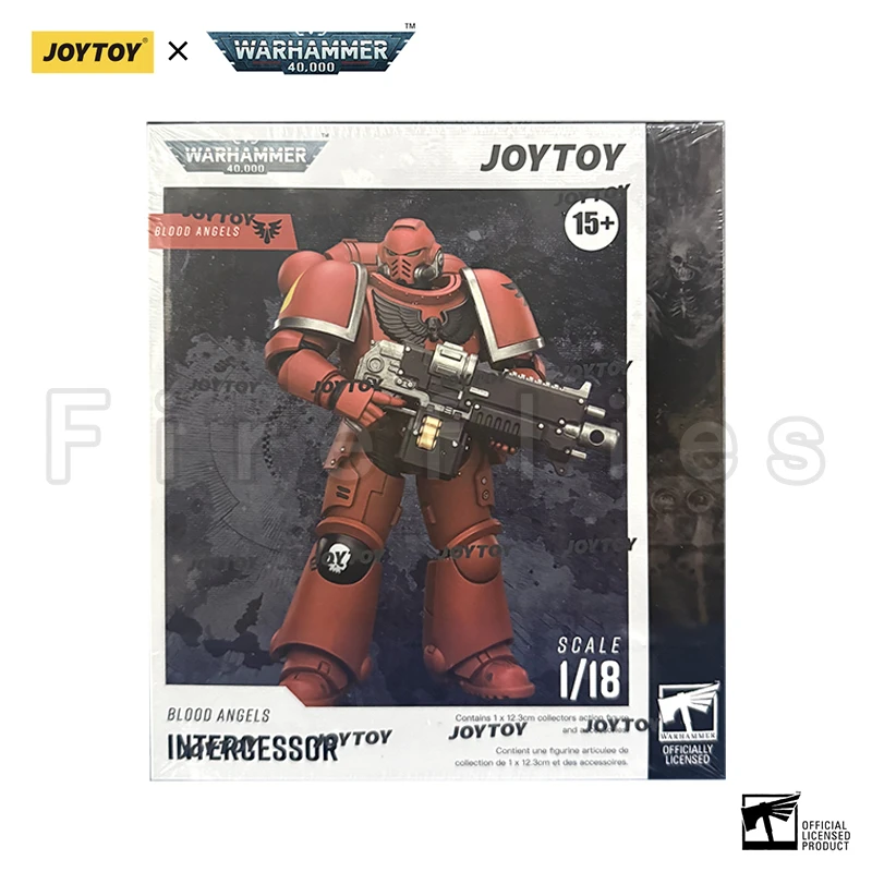 Figurine d'action JOYTOY 1/18 40K Ultramarines Imperial Fists Blood Angels Intercessor Modèle de jouet anime
