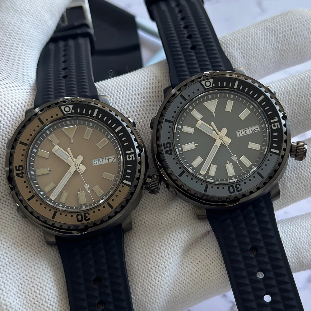 

Мужские часы Tuna Canned Diver 43 мм с сапфировым стеклом NH36, автоматический механизм, 200 м, водонепроницаемые, светящиеся, мужские часы из нержавеющей стали