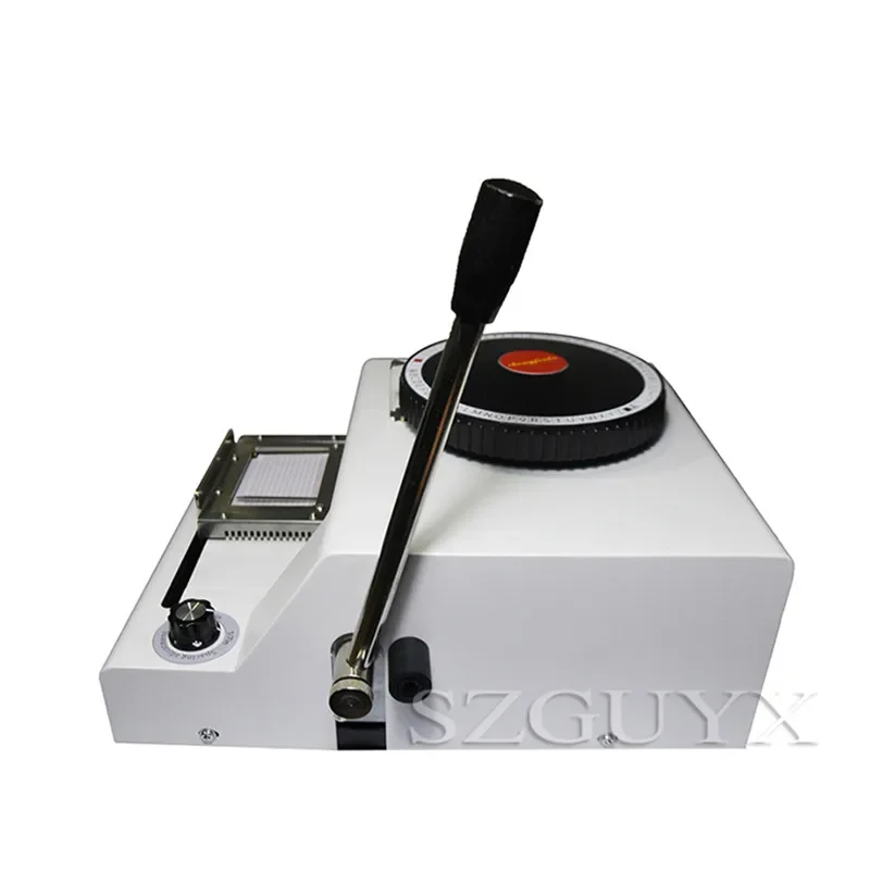 Pvc Card Emboss Machine  Manual VIP Card Embossing Code Printer Business Card Embossing Machine Dog Tag Card Member Typewriter