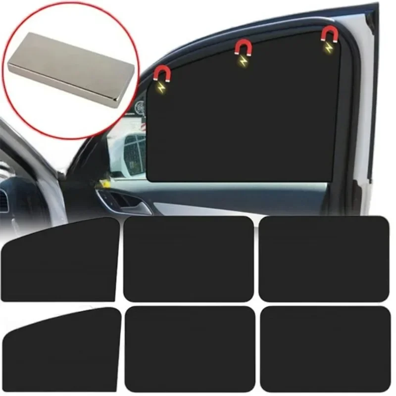 Magnetisches Auto Sonnenschutz UV-Schutz Auto Vorhang Fenster Sonnenschutz Seiten gitter Sonnenblende Sommers chutz Auto Film