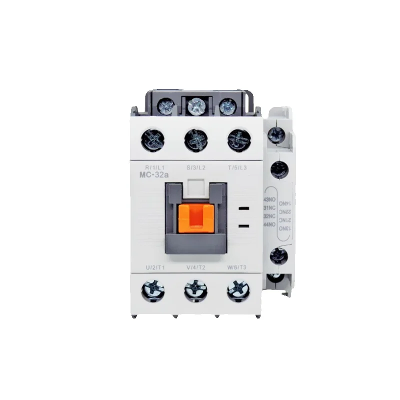 

Новый оригинальный электромагнитный контактор MC-32A MC-40A MC-50A MC-65A MC-75A MC-85A 220 В переменного тока.