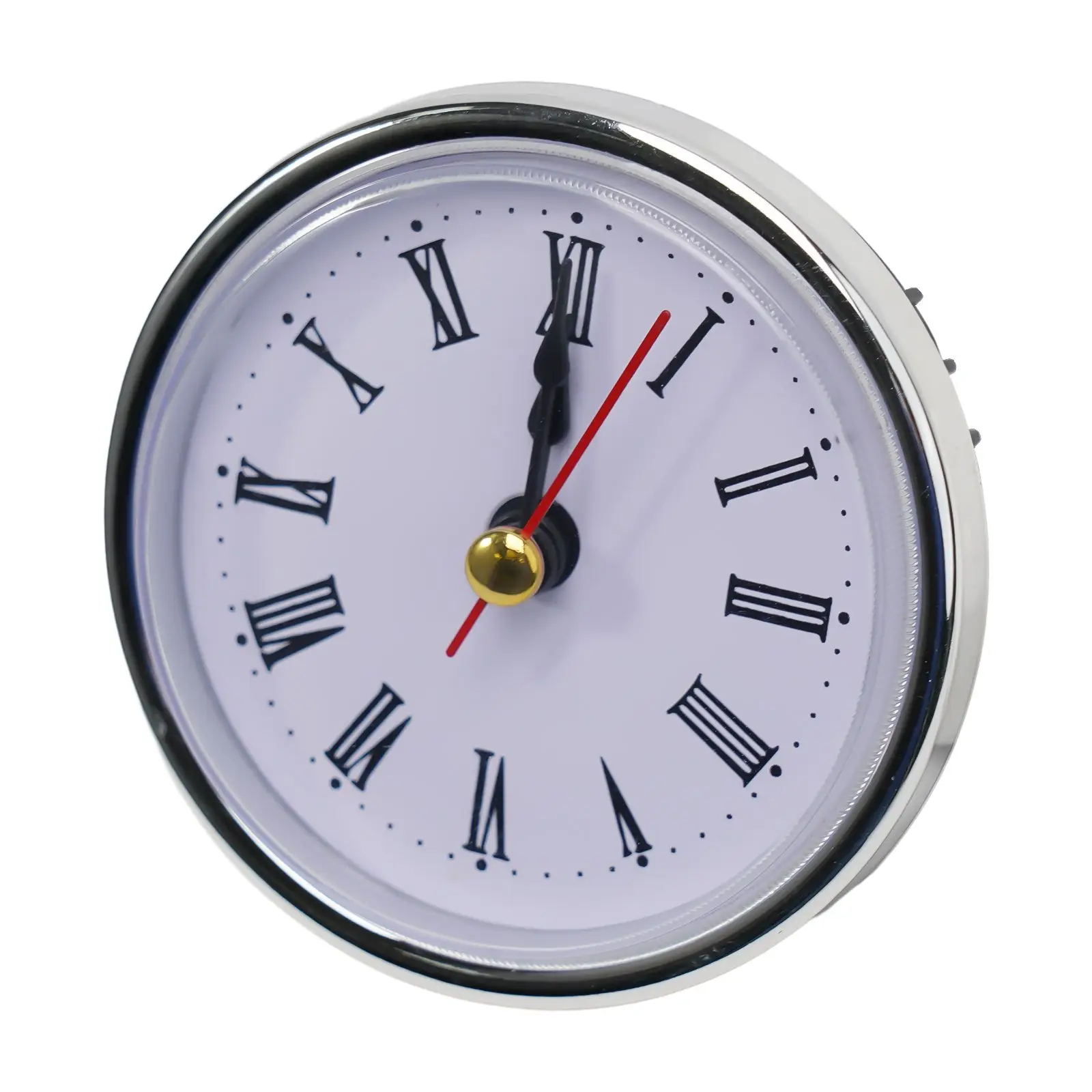 65MM Quartz Clock Movement Insert Featuring Roman Numerals for DIY Clock Making and Replacement of Quartz Clock Parts