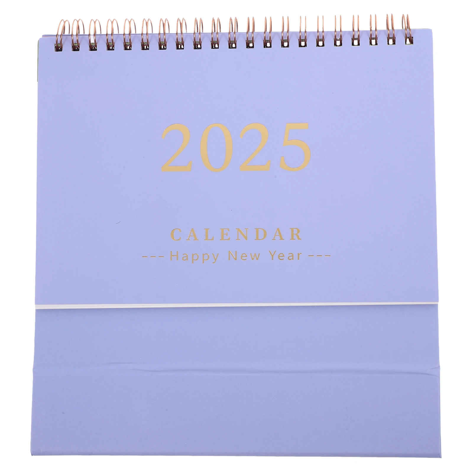 

Standing Flip Desktop Calendar 2025 Paper Material Simple Design Monthly Memo Calendar New Year Desk Planner Decorative
