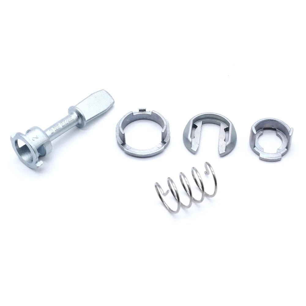 Car Iron Door Lock Cylinder Repair Kit Front Left or Right 1U0837167 1U0837168 For A6 Allroad C5 S6 RS6 GOLF Exterior Parts