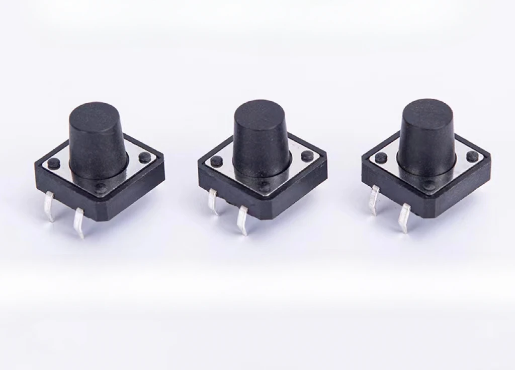 

3-15 pin touch switch induction cooker miniature button four feet 4 feet large switch 12 * 12 copper feet