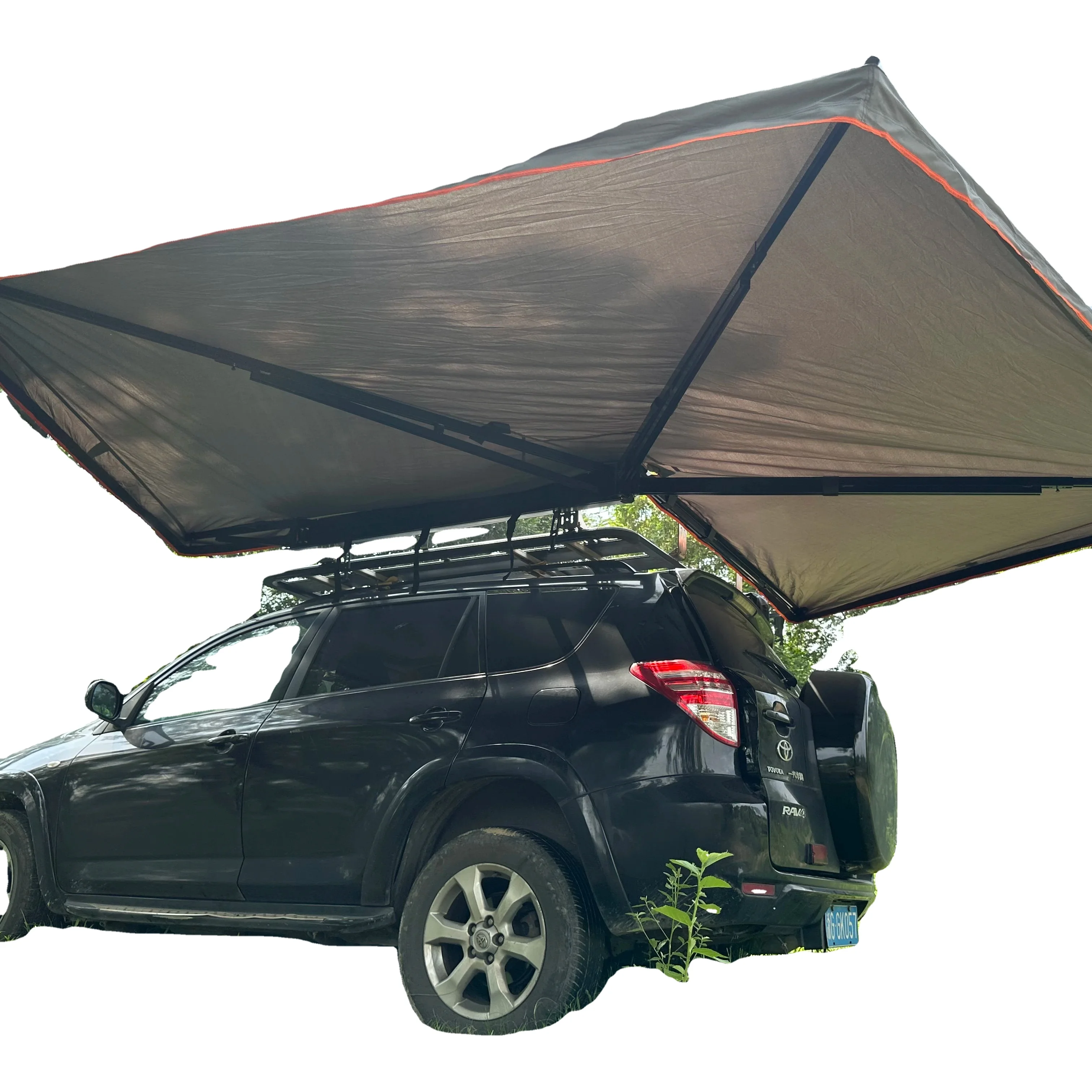 

Навес-маркиза 270 градусов с алюминиевым корпусом, самая продаваемая, отдельностоящая, с боковой стенкой, для внедорожников 4x4, водонепроницаемая, из алюминия