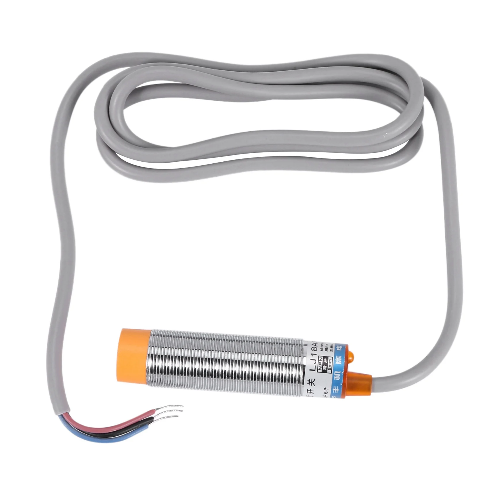 

Индуктивный датчик приближения ABUP-10X LJ18A3-8-Z/BX 8 мм, NPN NO, 6-36В DC