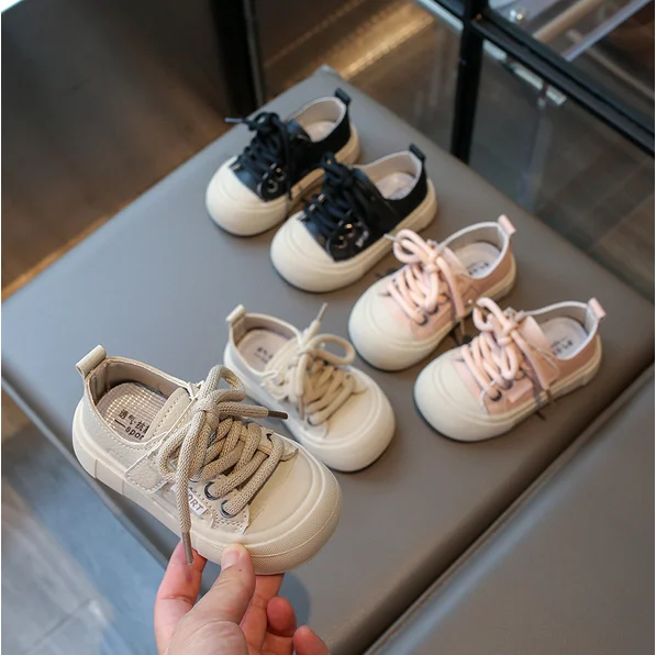 2024 Children Casual Shoes for Girls Autumn New Fashion Korean Style Soft Bottom Anti-slippery Learning Walking Versatile Shoes