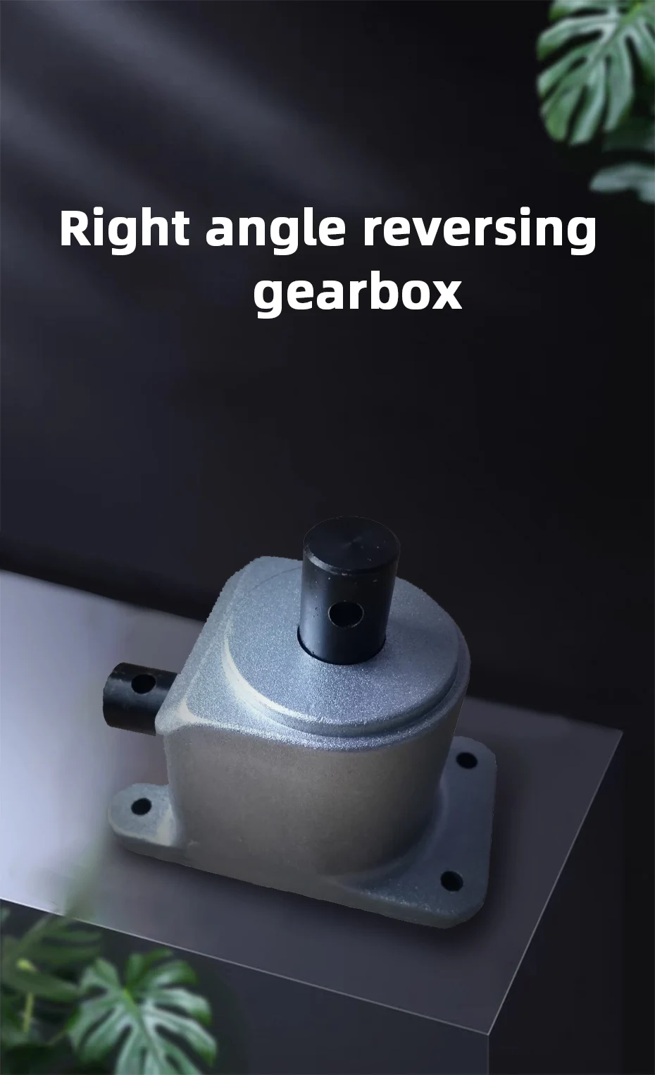 Right Angle Reversing Gearbox Small Steering Gear 15 mm Shaft 90 Degree Bevel Gear Ratio 1:1 Bevel Gear