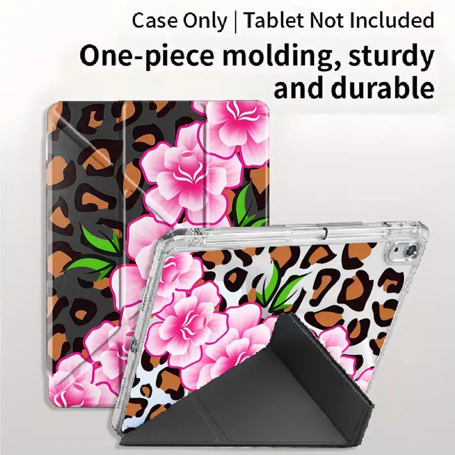 Tablet Case For iPad Pro 2025 Air 4 5 M3 M2 1 2 M4 11inch Pro 11th 10th 9th 8th 7th 12.9inch Mini 6 7 Y-Fold Holder Cover