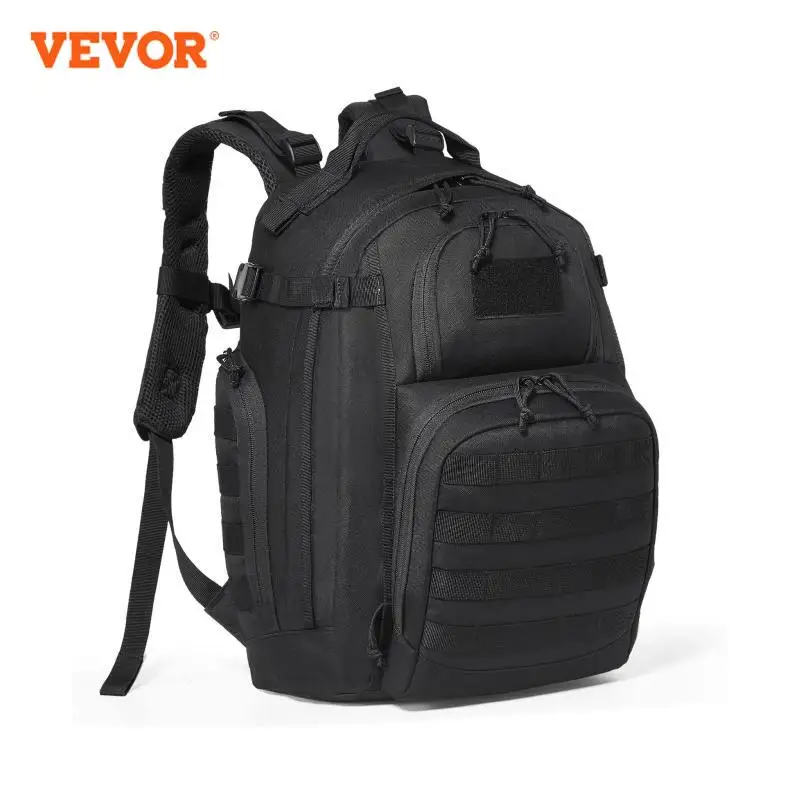 VEVOR 25/40/45L Backpack with Molle Design&Sponge Pad for Men and Women Range Gear Backpack for Outdoor Adventure Hiking Hunting