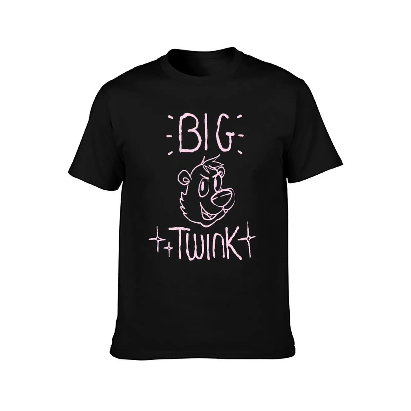 BIG TWINK (Light, Image) T-Shirt Comfortable Work Wear Tee T-Shirt