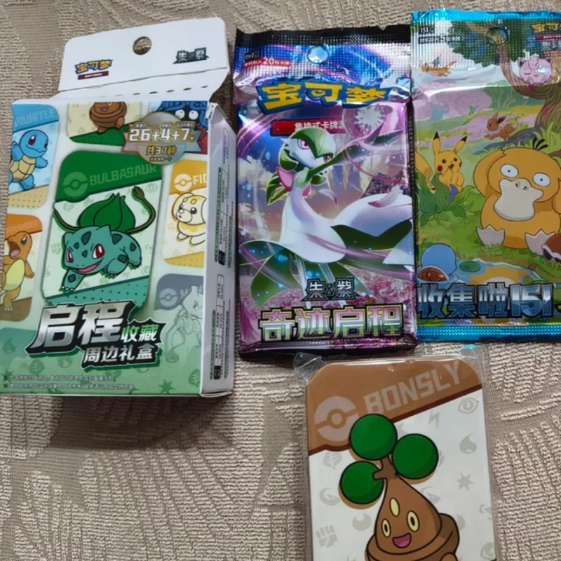 

Оригинальные карточные игры Scarlet And Violet PTCG — коллекция Venusaur Charizard Blastoise Gardevoir, подарочная коробка для фанатов
