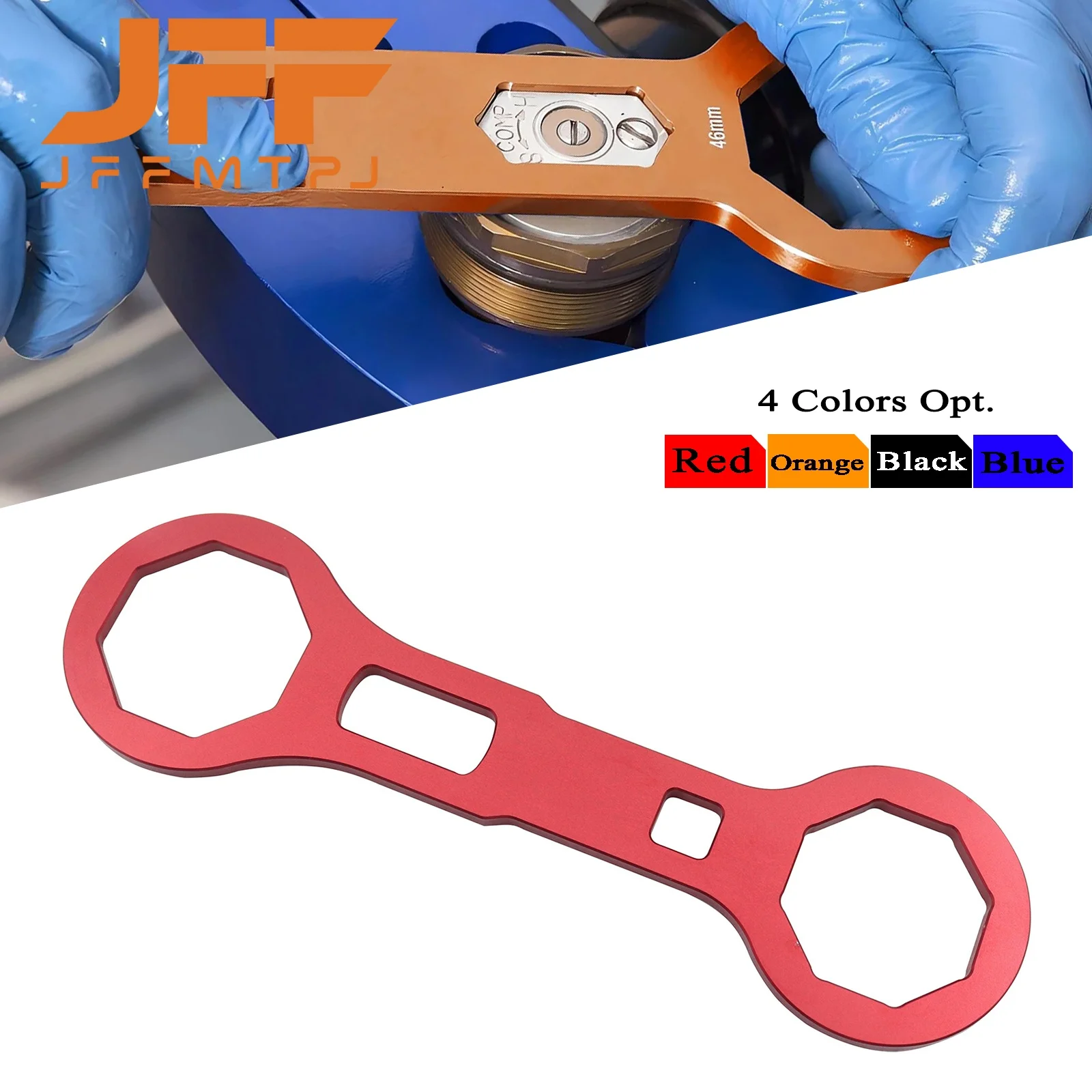 CNC 46mm-50mm Front Fork Shock Absorber Adjusting Wrench For HONDA CRF150R CRF250R CRF250RX CRF250X CRF450L CRF450R CRF450X RX