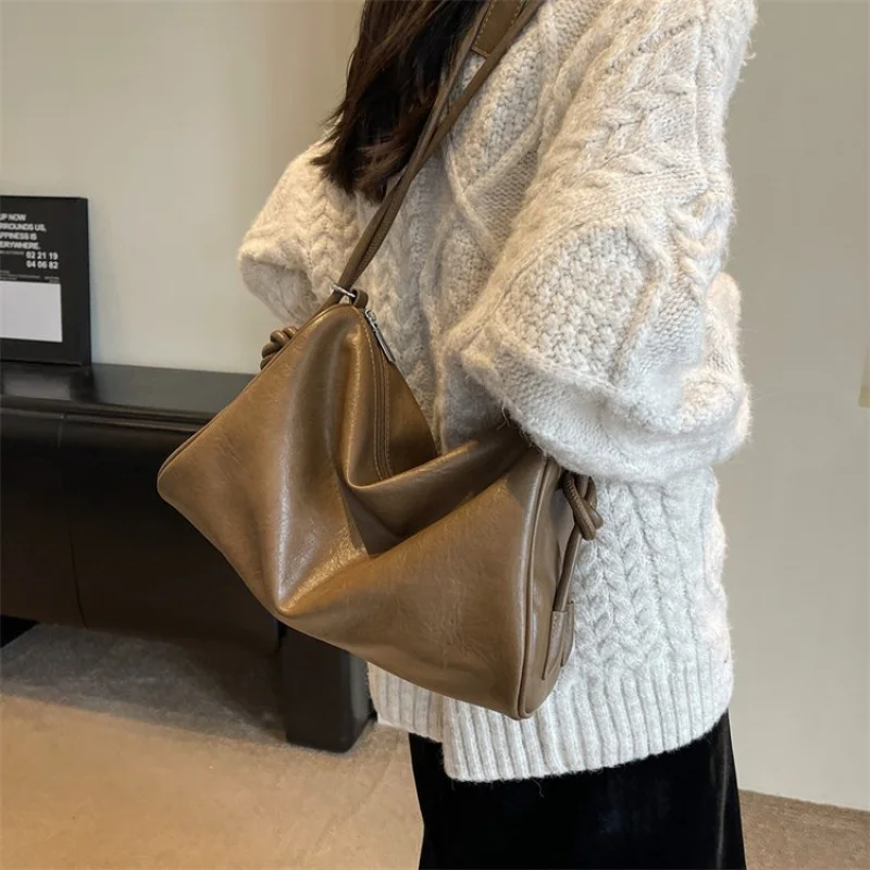 

Женская большая сумка из кожи премиум-класса в элегантном классическом стиле для повседневного повседневного использования ​