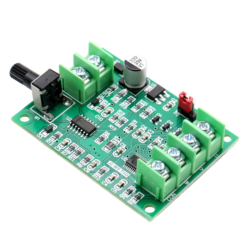 【Improved Version】DC brushless motor driver board, speed control board, optical drive, hard disk motor controller, 9V-12V