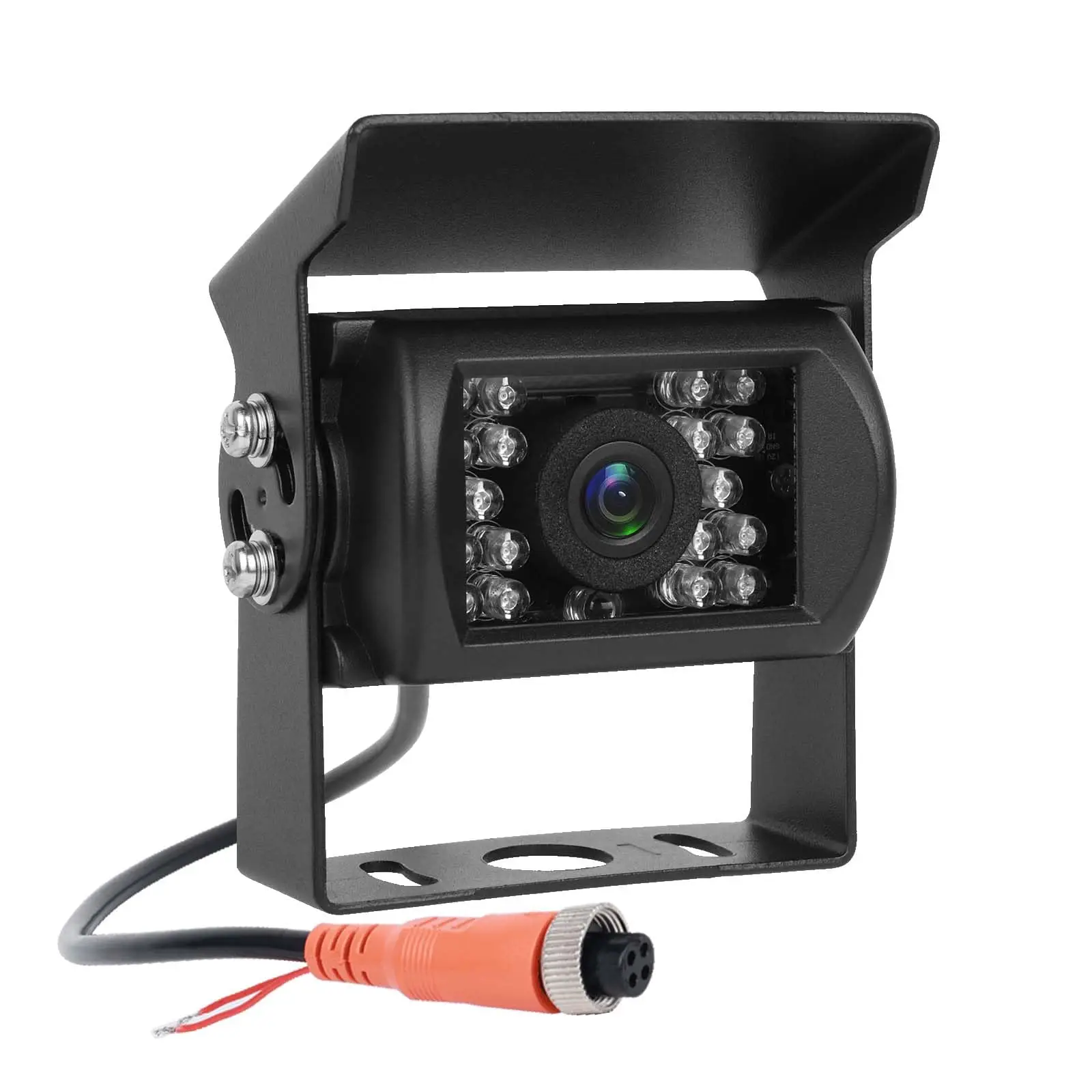 

4 Pin18 LED IR Backup Camera AHD+CVBS for Bus RV Camper Truck Trailer Van
