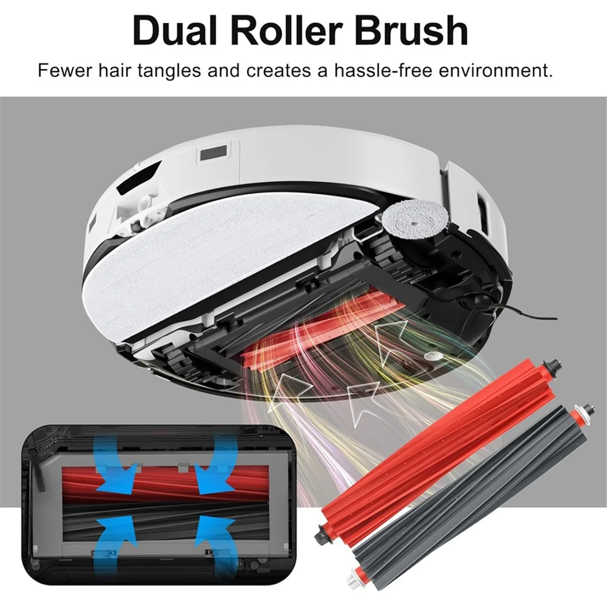 FZFZ S8 Maxv Ultra 교체 부품 메인 사이드 브러시 Hepa 필터 걸레 천 먼지 봉투 액세서리