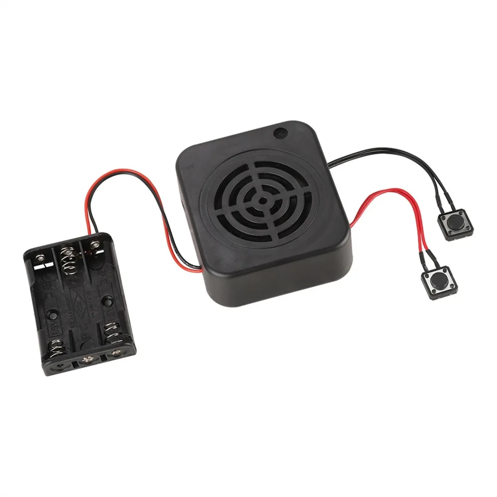 

Reusable 2 Minutes / 4 Minutes Voice Recording Box Loop Playback / Play Once Clear Sound DIY Recording Module Sound Box