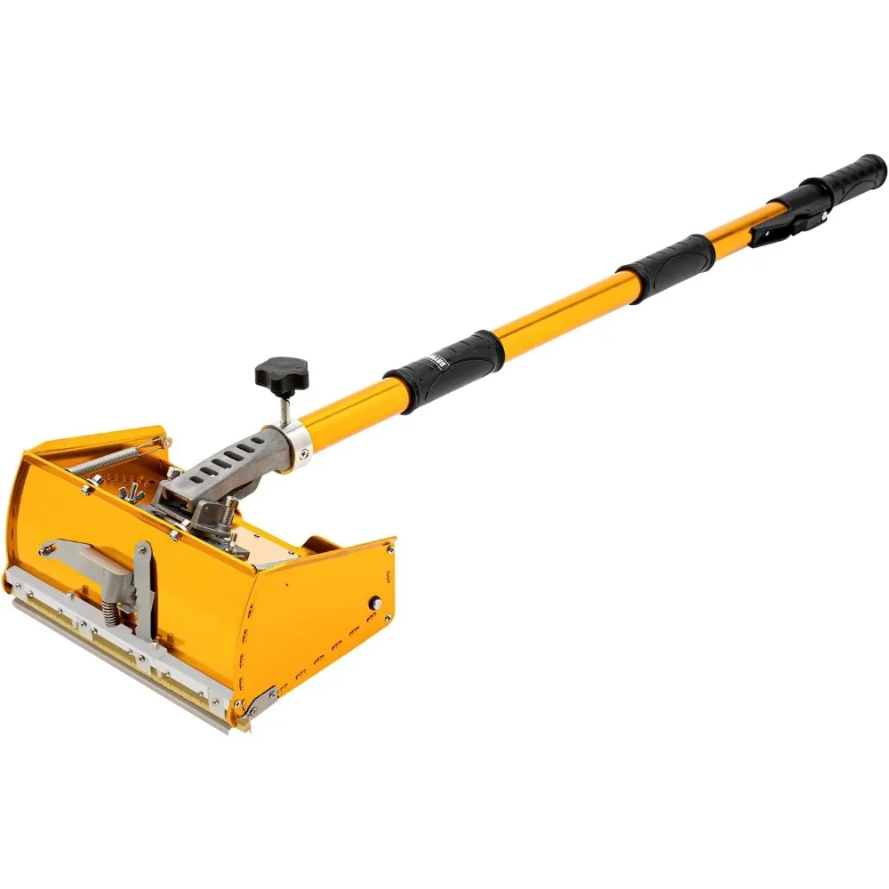 10 inch Drywall Mud Box w/ 35"-59" Box Handle Extension  Drywall Tools Flat Box Set w/ 10 inch Box for Home Industry