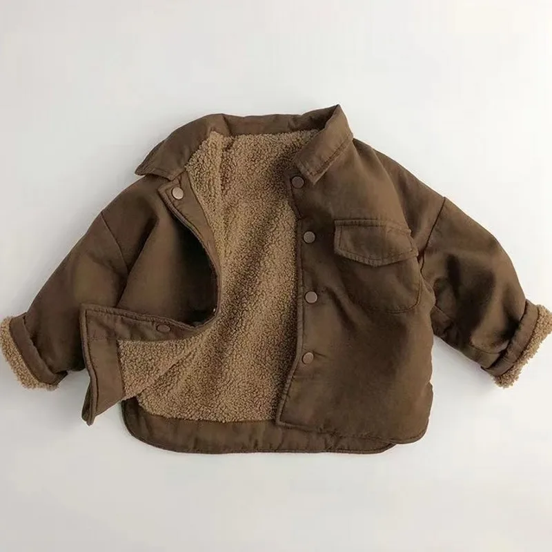 

Новые куртки для мальчиков, флисовые детские пальто, модная детская верхняя одежда, зима-осень