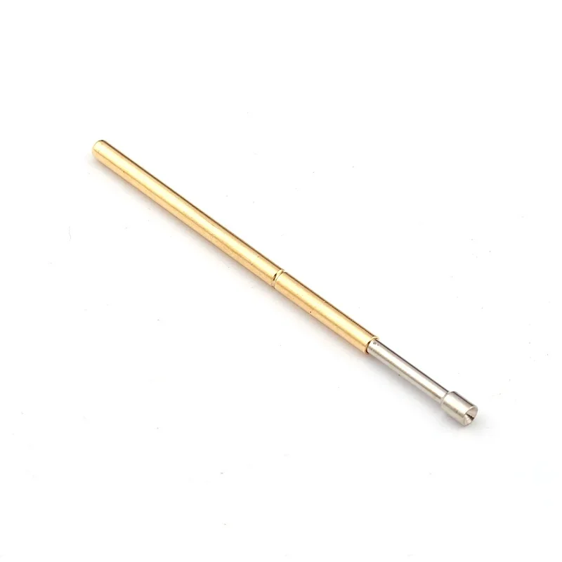 100PCS/pack Spring Test Pin P100-A2 Cup Head Needle Tube Outer Diameter 1.36mm Needle Length 33.35mm For ICT Testing
