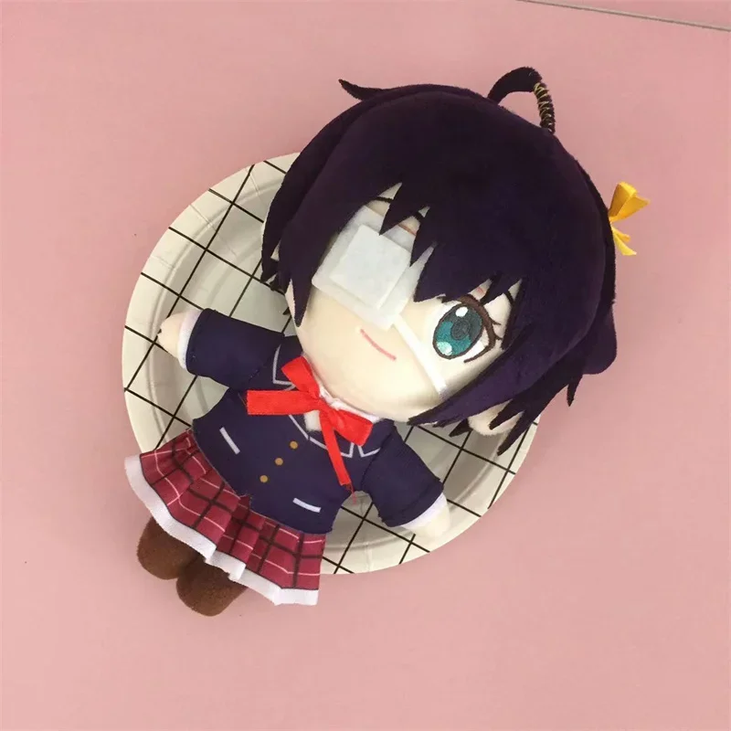 20cm Hot Anime Takanashi Rikka Plush Stuffed Exquisite Soft Workmanship Doll Decoration Great Birthday Presents Friends or Kids